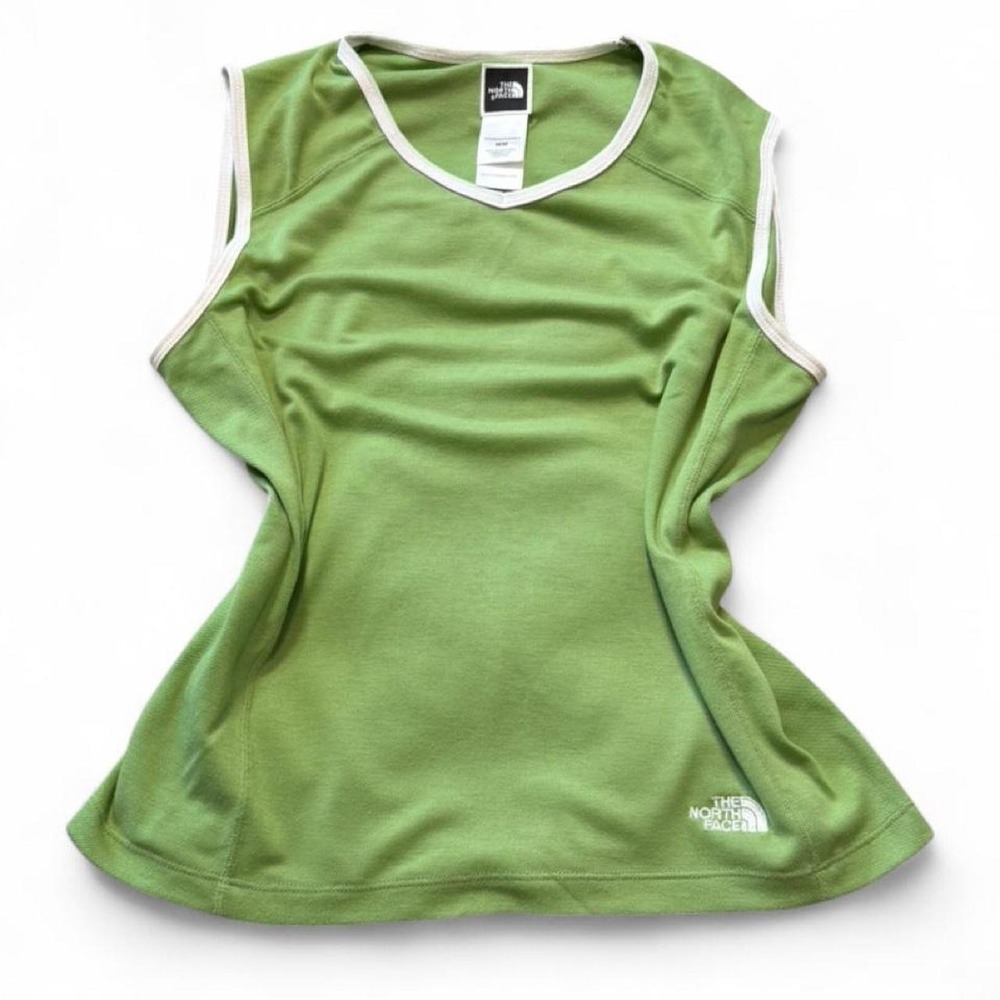 Rare Vintage 2002 The North Face Green VaborWick Performance Top, Women's Size M